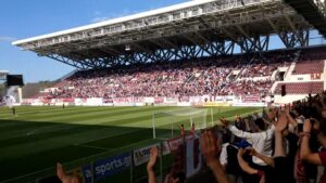 22/05/2016: Μία από τις λίγες φορές που το ΑΕL FC Arena φόρεσε τα γιορτινά του